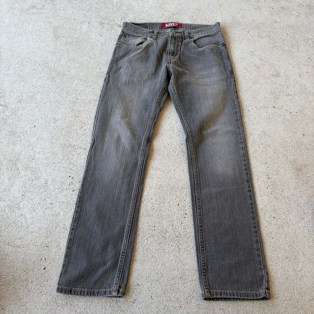 Levi's 511 Skinny Gray Denim Jeans Men’s 28x28